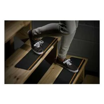 3M Safety-Walk Slip Resistant Reflective Tread, 6 in x 2 ft, Anti Slip, Adhere Without Wrinkling, Cu...