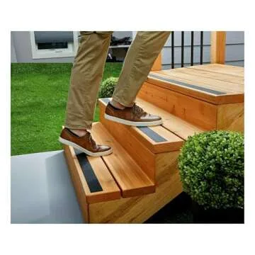 3M Safety-Walk Slip Resistant Reflective Tread, 6 in x 2 ft, Anti Slip, Adhere Without Wrinkling, Curling, Tearing or Lifting, Self-Adhesive Backing, Quick & Easy Application, 1 Pack (600BY-T6X24)