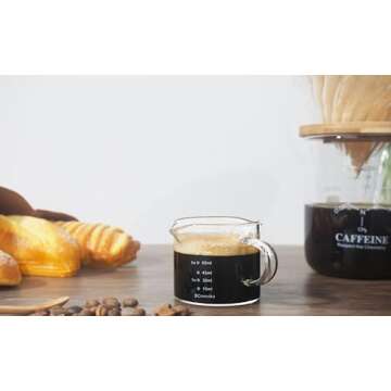 Double Spouts Espresso Pitcher with Handle - 2 Pack