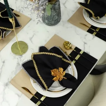 Elegant Fall Leaf Napkin Rings Set of 12 for Holidays