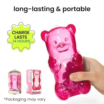 Gummygoods Gummy Bear Night Light for Fun Comfort