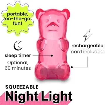 Gummygoods Gummy Bear Night Light for Fun Comfort
