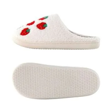 Stylish OTELUXS Strawberry Slippers for Cozy Comfort