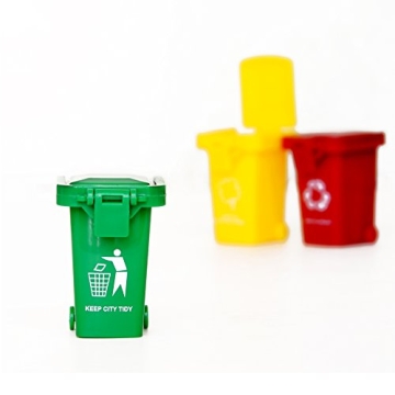Nunkitoy Mini Trash Can Toy Set for Kids' Play