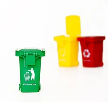 Nunkitoy Mini Trash Can Toy Set for Kids' Play