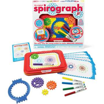 Retro Spiral Drawing Toy for Kids - Creative Fun