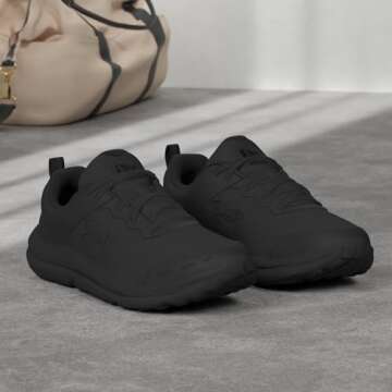 Under Armour Men's Charged Assert 10, (004) Black/Black/Black, 9.5, US