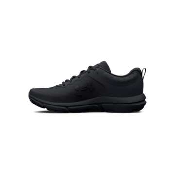 Under Armour Men's Charged Assert 10, (004) Black/Black/Black, 9.5, US