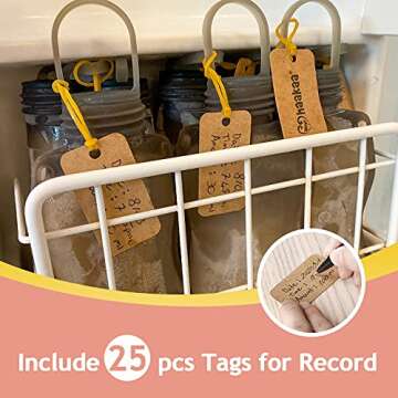 haakaa Breastmilk Storage Bags Silicone Breast Milk Storing Bags Breast Milk Freezer Bag, BPA Free, 9oz/260ml, 5 PK