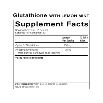 Quicksilver Scientific Liposomal Glutathione 100 mg Support