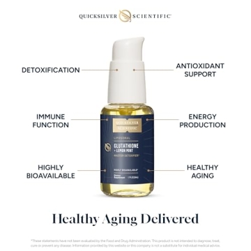 Quicksilver Scientific Liposomal Glutathione 100 mg Support