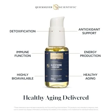 Quicksilver Scientific Liposomal Glutathione 100 mg Support