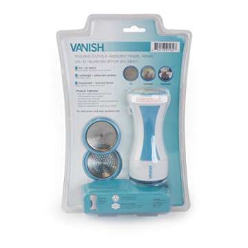 VANISH 7920 Deluxe Fabric Shaver, White