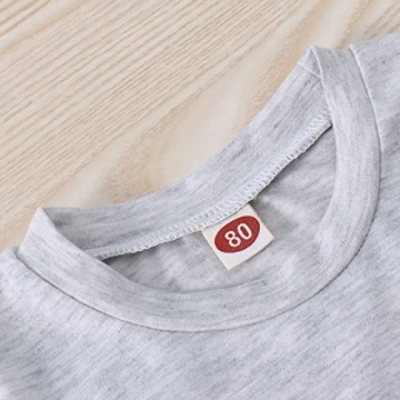 BOUTIKOME Toddler Baby 4th of July Outfit Boy Girl Oversized Romper USA Shirts Shorts Set American Flag Matching Clothes