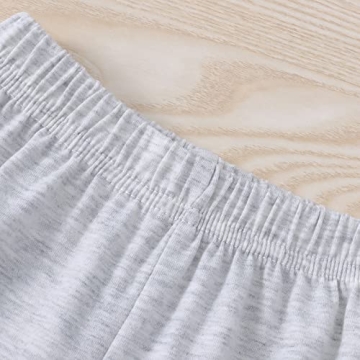 BOUTIKOME Toddler Baby 4th of July Outfit Boy Girl Oversized Romper USA Shirts Shorts Set American Flag Matching Clothes