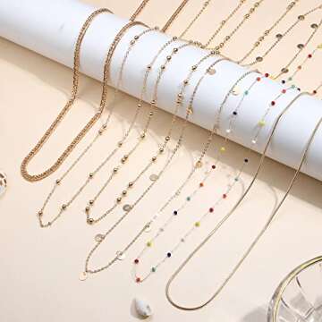 FIBO STEEL 18K Gold Plated Waist Chains Body Chains for Women Bikini Belly Chains for the Waist Summ...