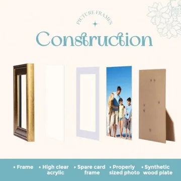 TWING 11x14 Gold Picture Frame for Memorable Display