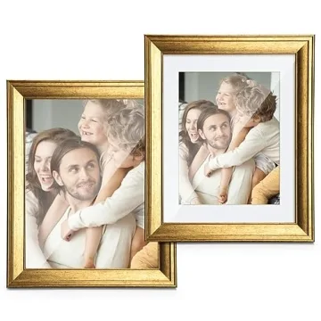 TWING 11x14 Gold Picture Frame for Memorable Display
