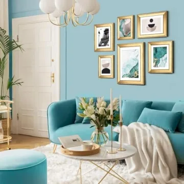 TWING 11x14 Gold Picture Frame for Memorable Display