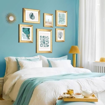 TWING 11x14 Gold Picture Frame for Memorable Display