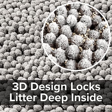 CatGuru Litter Mat - Waterproof & Machine Washable