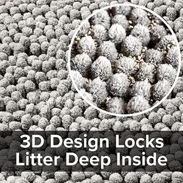 CatGuru Litter Mat - Waterproof & Machine Washable