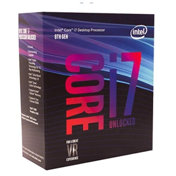 Intel Core i7-8700K Processor Unlocked 6 Cores Turbo Performance