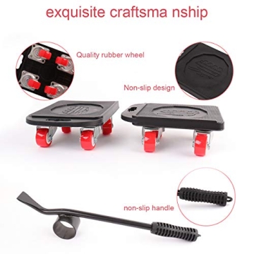 Arkioo Furniture Lifters Easy Moving Dollies 660lbs