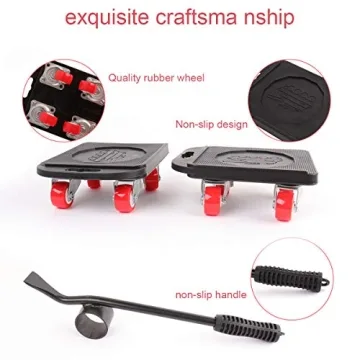 Arkioo Furniture Lifters Easy Moving Dollies 660lbs