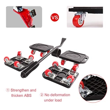 Arkioo Furniture Lifters Easy Moving Dollies 660lbs