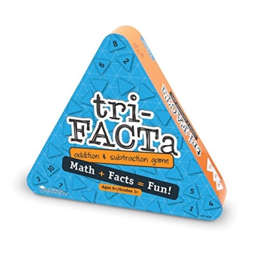 Engaging Learning Resources tri-FACTa Board Game for Fun Math Skills