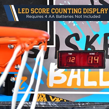 SereneLife Basketball Arcade Game with LED Scoreboard