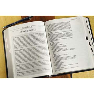 The Jesus Bible NIV Edition Leathersoft Thumb Indexed