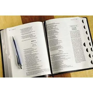 The Jesus Bible NIV Edition Leathersoft Thumb Indexed