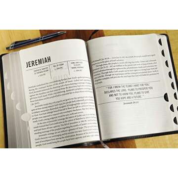 The Jesus Bible NIV Edition Leathersoft Thumb Indexed