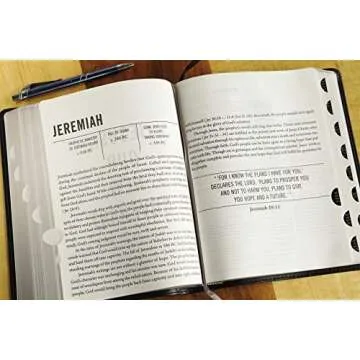 The Jesus Bible NIV Edition Leathersoft Thumb Indexed