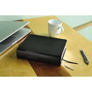 The Jesus Bible NIV Edition Leathersoft Thumb Indexed