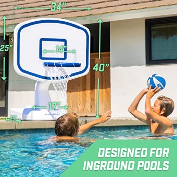 GoSports Splash Hoop PRO for Summer Pool Fun