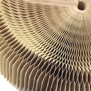 BobbyPet Cat Scratcher Lounge Bed - Portable for Large Cats