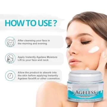 Instantly Ageless Moisture Lift Cream for Youthful Skin