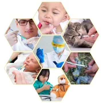 50 Sterile 1ml Syringes - Best Oral Dispenser for Pets