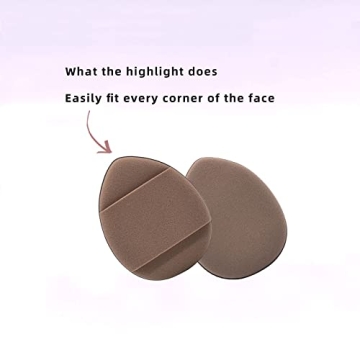 RUBIXIAN Mini Triangle Makeup Puffs for Flawless Application
