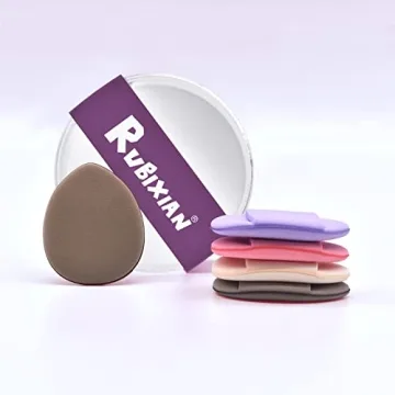 RUBIXIAN Mini Triangle Makeup Puffs for Flawless Application