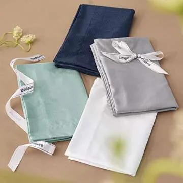 Bedsure Twin Comforter Set - Grey Basket Weave Down Alternative Comforter Set Twin/Twin XL Size, Lightweight All Season Bedding Set with 1 Pillow Sham