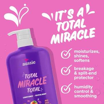 Aussie Total Miracle 7 Benefits Conditioner for All Hair Types