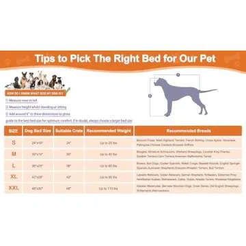 POCBLUE Deluxe Washable Dog Bed for Large Dogs Dog Crate Mat 36 Inch Comfy Fluffy Kennel Pad Anti-Slip for Dogs Up to 60 lbs, 36" x 23", Grey