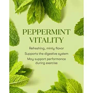 Young Living Peppermint Vitality Essential Oil | 5 ml | Dietary Supplement for Digestive Support and Refreshing Flavor