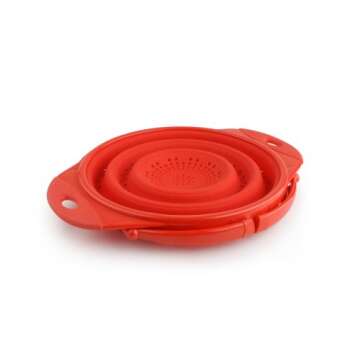 Dexas POP Collapsible Silicone Colander - Space-Saving Design