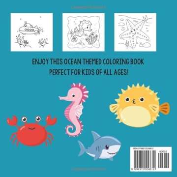 Under the Sea: A Magical Ocean Coloring Adventure for Kids