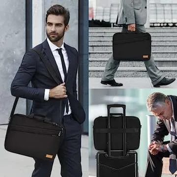 Bagasin 15-16 inch Laptop Shoulder Bag - Water-Repellent